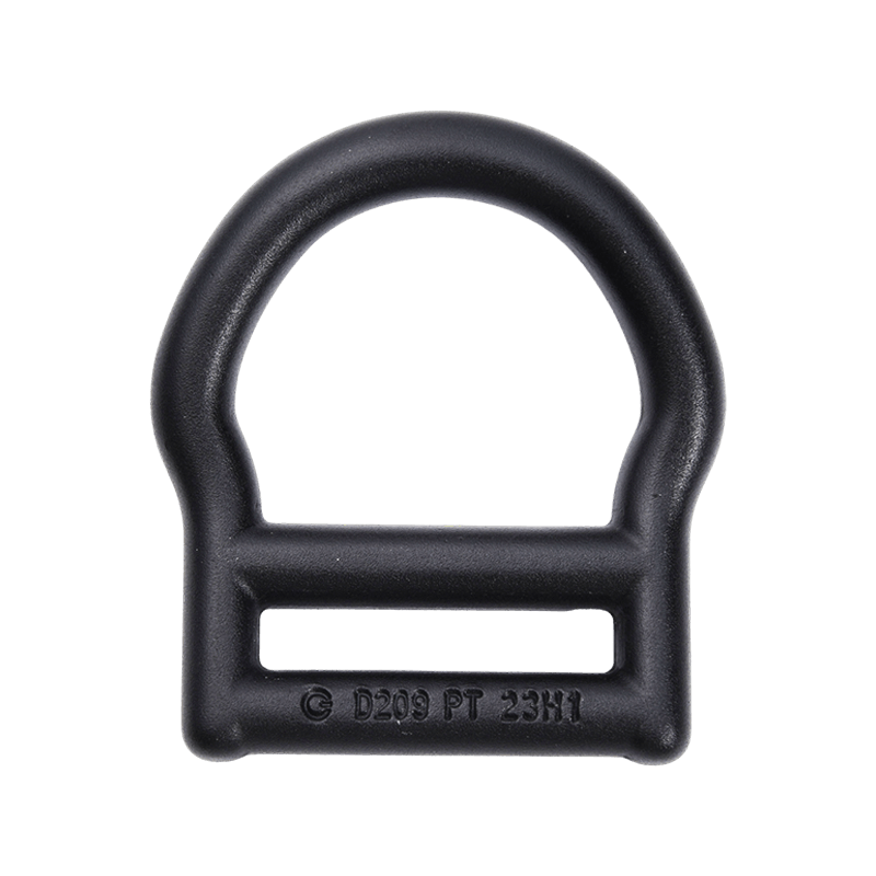 HLD1807 内径46mm ブラックアルミDリング